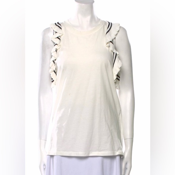 3.1 Phillip Lim Scoop Neck Sleeveless Top - Picture 4 of 5